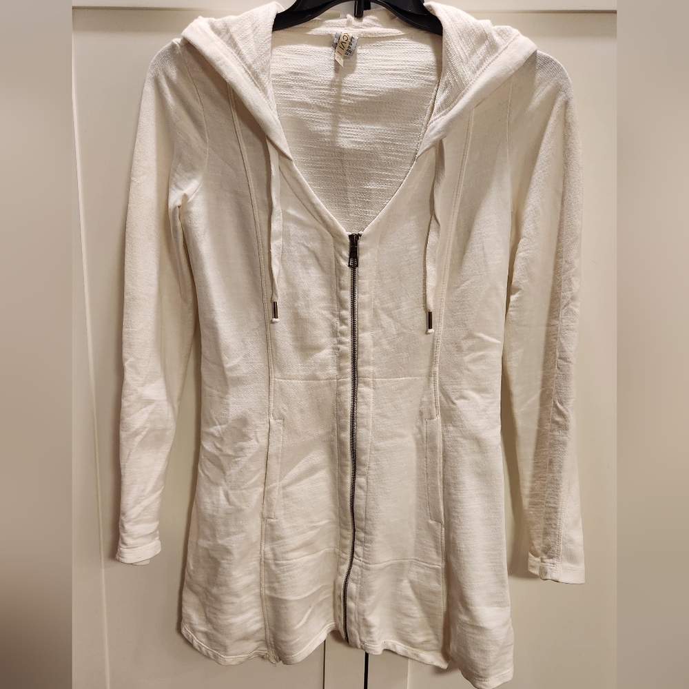 XCVI Cream Textured Top